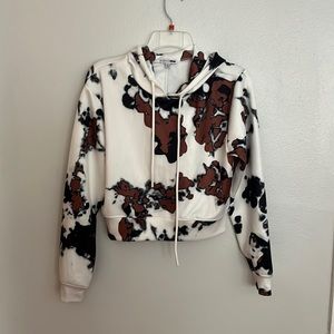 Crop top hoodie